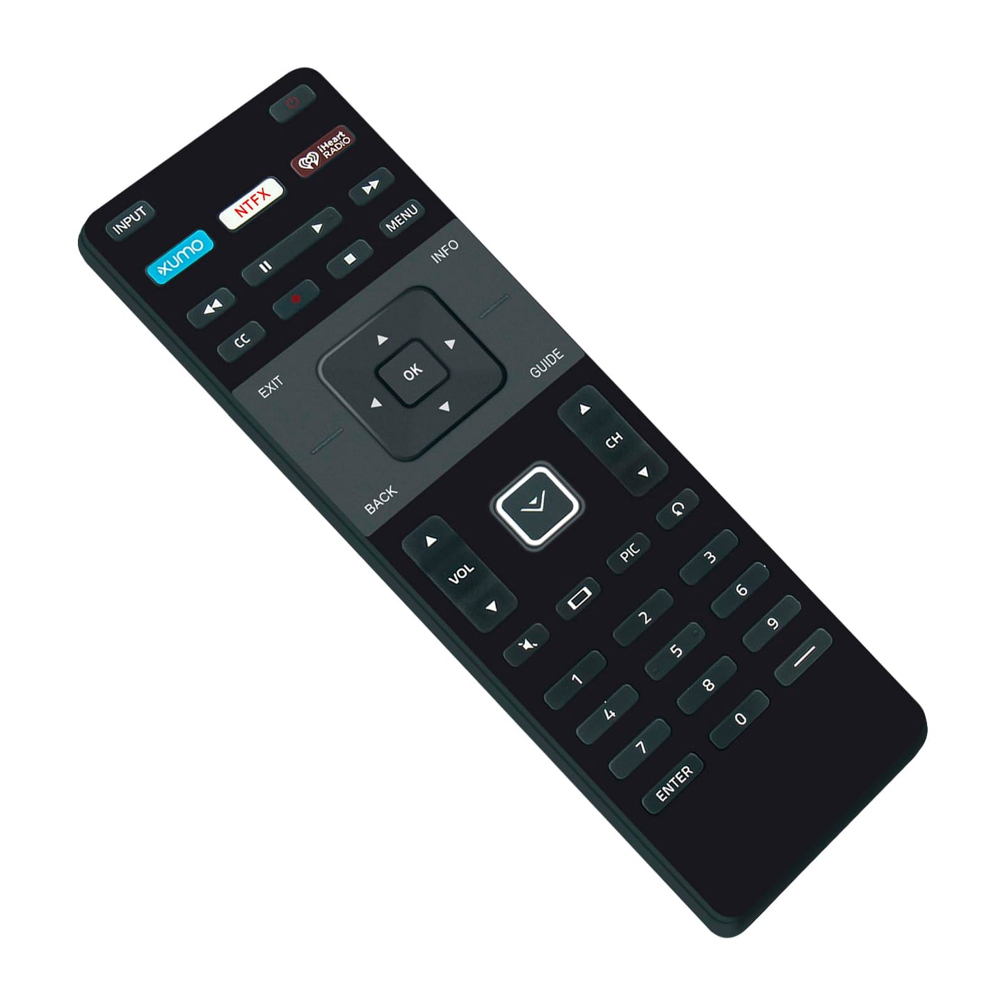 New Remote Controller XRT122 fit for VIZIO Smart TV D39H-D0 D39HD0 D50U-D1 D50UD1 D55U-D1 D55UD1 D58U-D3 D58UD3 D65U-D2 D65UD2 E32-C1 E32C1 E32H-C1
