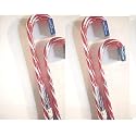 Lighted Candy Cane Pathway Markers (28") -Set of 12 (4-3 Packs)