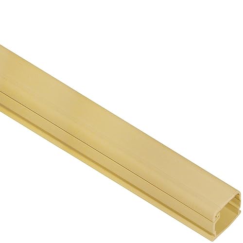 Raceway- .75" W X .5" H X 6'L Ivory