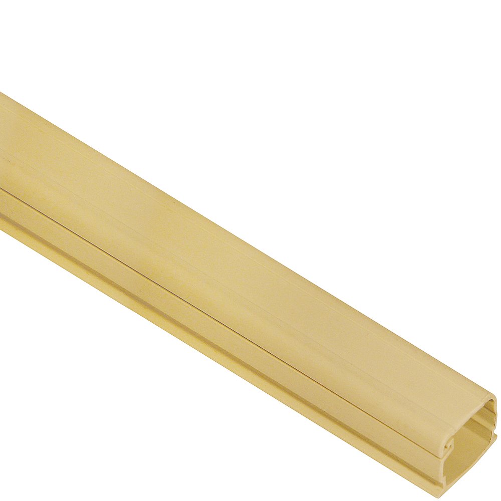 Raceway- .75" W X .5" H X 6'L Ivory