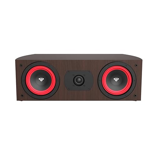 CERWIN-VEGA! Home Audio LA24E 4" 150W 2-Way Center Channel Speakers Passive (Expresso)