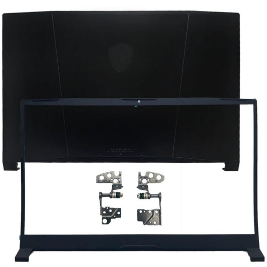 New Compatible Replacemen for MSI Katana 17 B13V B12V MS-17L5(LCD Rear Back Top Cover Case+LCD Front Bezel Cover+LCD Hinges)