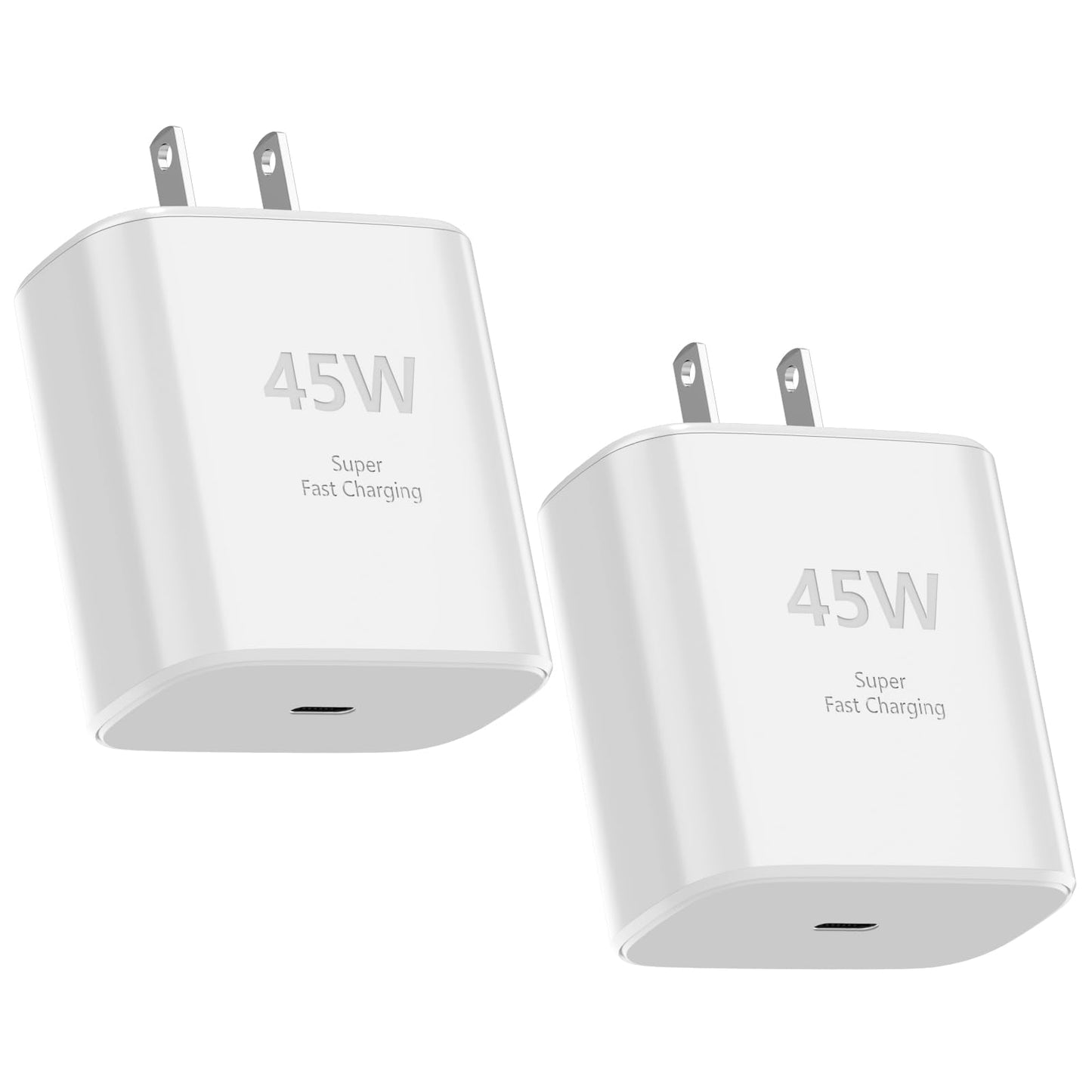 45W USB C iPhone 17 16 Super Fast Charging,iPhone 17 Pro Max Fast Charger Block for iPhone 17/17 Plus/17 Pro Max/16/16 Plus/16 Pro Max/15 Pro Max/iPad