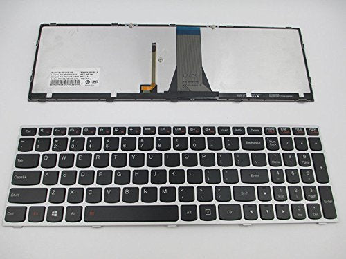 Laptop Backlit Keyboard Replacement for Lenovo G50 G50-30 G50-45 G50-70 G50-70A G50-70m B50-30 B50-45 B50-70 Z50-70 Z50-75, US Layout Black Color