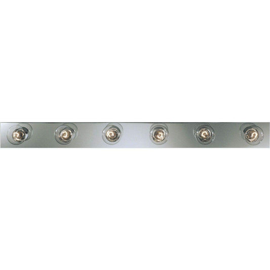 Progress Lighting P3117-15 Basic Broadway Lighting Strips That Use Fewer Lamps on 7-1/2 Inch Centers and UL Listed For Ceiling Mounting with 25 Watt