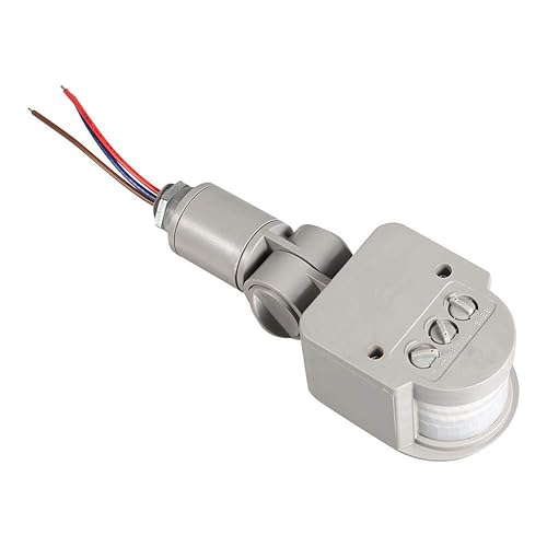 Motion Sensor Detector Switch, LED Outdoor 180 Degree Infrared PIR Detector Wall Light Switch?90~250V?