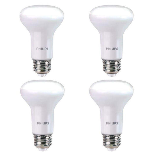 Philips 456995 45W Equivalent Soft White R20 Dimmable with Warm Glow Light Effect LED Light Bulb 4 Pack