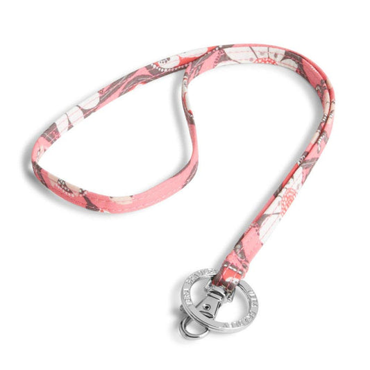 Vera Bradley Lanyard Necklace Strap in Blush Pink