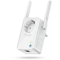 TP-Link TL-WA860RE IEEE 802.11n 300 Mbps N300 Universal Wi-Fi Wall Plug Range Extender with External Antennas and AC Pas