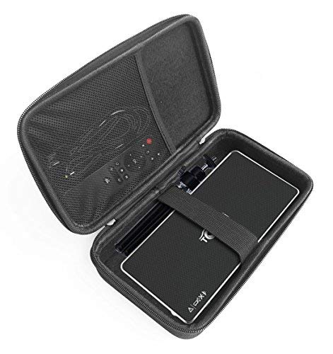 FitSand Hard Case Compatible for TOUMEI Mini Portable Android 7.1 Video Projector Max Throw 120" Display