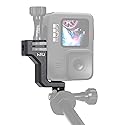 HSU 90 Degree Aluminum Vertical Bracket Adapter Elbow Mount for GoPro Hero 13/12/ 11/10/ 9 Black