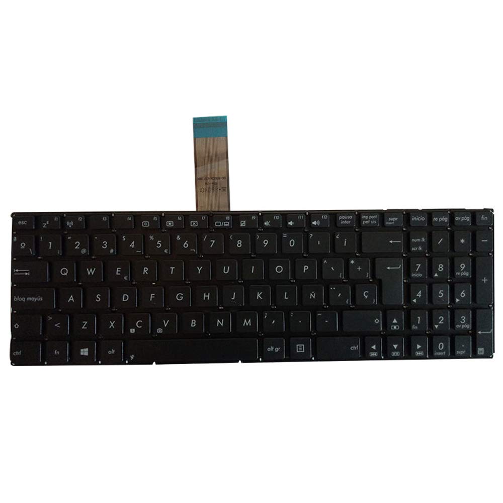 Laptop Replacement Keyboard Fit Asus X550V X550VB X550VC X550VL X550W X550WA X550WE X550Z X550ZA Spanish Layout