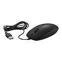 INSIGNIA Keyboard and Mouse - Wired and Wireless USB Input Devices for PC, Laptop, Windows/Mac, Quiet Typing, Ergonomic Design (Wired Mouse Black)
