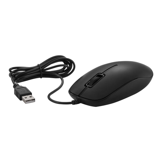 INSIGNIA Keyboard and Mouse - Wired and Wireless USB Input Devices for PC, Laptop, Windows/Mac, Quiet Typing, Ergonomic Design (Wired Mouse Black)