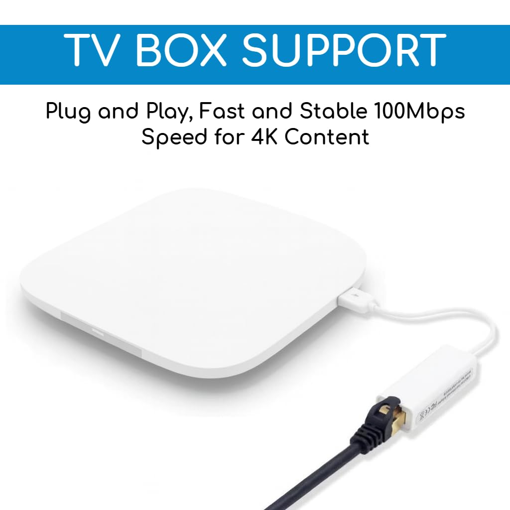 KUJOBUY USB to Ethernet Adapter RJ45 to USB Network Adapter Compatible Windows 7 to 11 Linux, macOS LAN Network Connector for PC Laptop USBA to RJ45