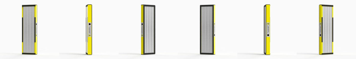 Air Purifier 2 Pack FLT4825 HEPA Replacement Filter B Compatible with AC4825 AC4825E AC4300 AC4800 AC4900 AC4850, 2 True HEPA Filters & 6 Activated