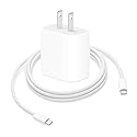 6FT 20W USB type C Charger Fast Charging for iPhone 16e 16 15,iPad 11 A16 2025 Air Pro 13/12.9,10th, 5/4, AirPods 4 4th ,AirPods Pro 2nd Gen, AirPods