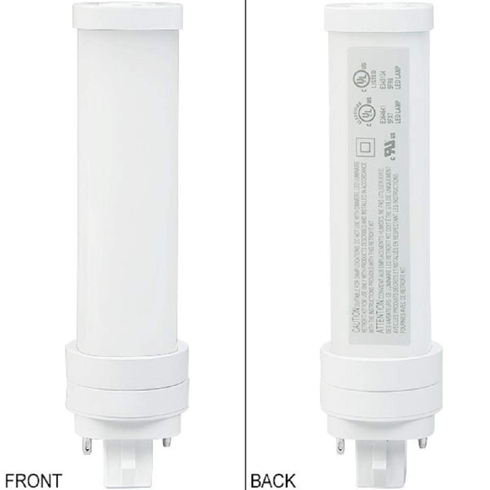 Green Creative Non-Dimmable 8W Horizontal 2 or 4 Pin 4000K G24 LED Hybrid Bulb