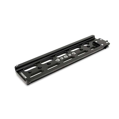 PROAIM 10” Dovetail Plate. Compatible with Proaim 15mm Quick Release Camera Base Plate. Works with Most Tripod Heads. Balance Camera Rigs (DP-10)