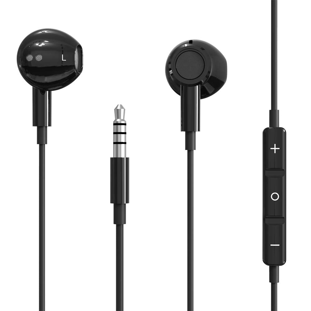 3.5mm HiFi Stereo Earbuds Wired Headphones Earphones w Mic Volume Control for Moto G Stylus Power Pure Play Google Pixel 4a 5a 3a Samsung Galaxy S10…