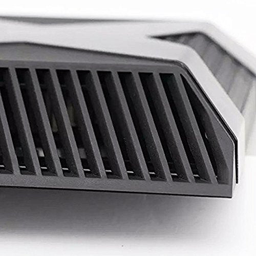 XFUNY® Professional USB Powered 35? Auto-sensing Cooling Fan External Cooler Fan for Microsoft Xbox One Console, Black