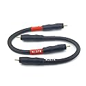 WJSTN RCA to RCA Audio Cable RCA Male to Male Stereo Audio Cable ? for Home Theater, HDTV, Amplifiers, Hi-Fi Systems 2-Pack (6 inches)