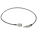 SZYingXian Timecode Cable Elbow 3.5mm to Straight/Right Angle BNC/SDI Cord for Canon C300/500, ARRI Amira, Zoom F8/F4, Blackmagic Pyxis, Sony Venice