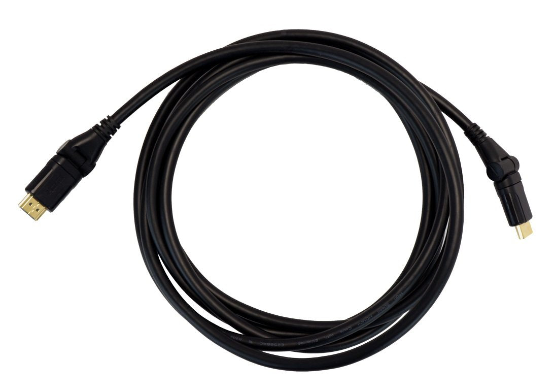 VisionTek 4K UHD High-speed Male-to-Male HDMI to HDMI Pivot Cable (10 feet)- 900750