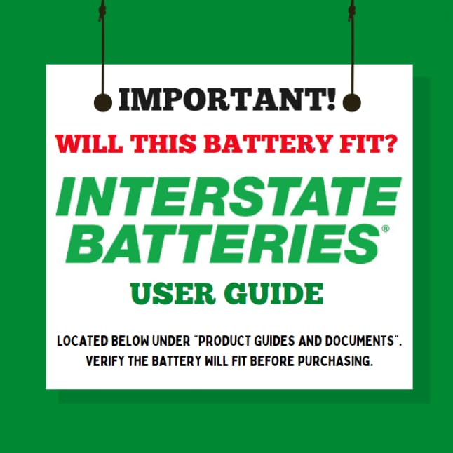 Interstate Batteries 12V 5Ah Fire & Security Battery - F1 Terminal, SLA AGM VRLA Power Patrol, Rechargeable Replacement for Fire Alarms, Locks…
