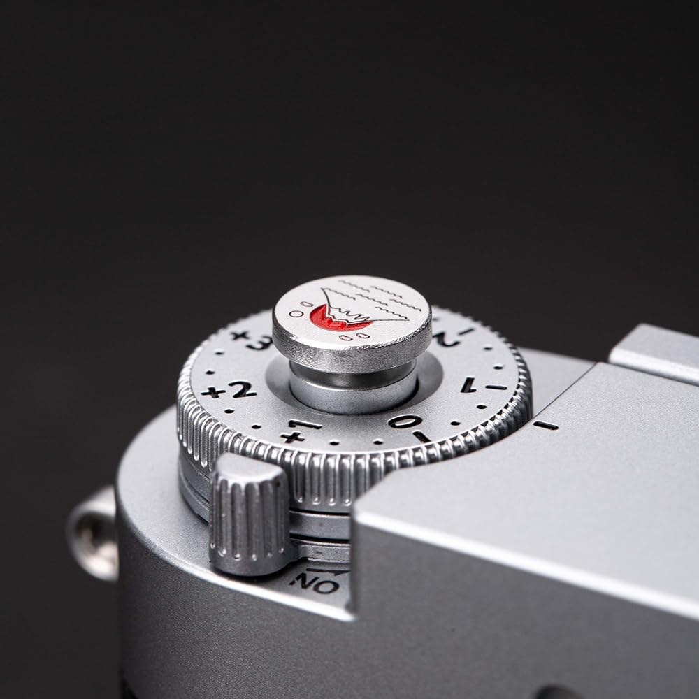 Camera Hot Shoe Cover/Shutter Button, Soft Release Button,Suitable for FUJIFILM XT5 XT4 XT3 XT30 XT20 X100V X100F XT100 X-E3 X-PRO2 X-PRO3 (Mountains
