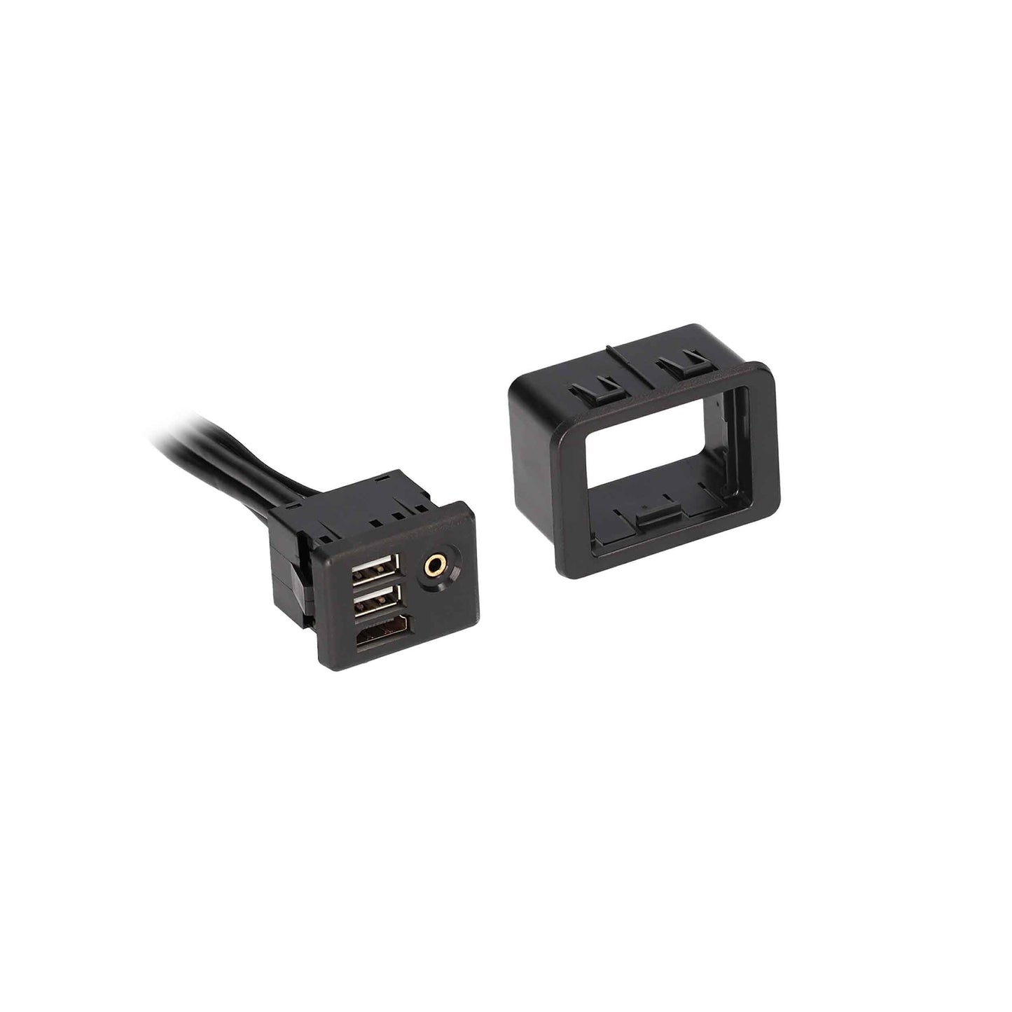 Heise Axxess USB/Aux/Hdmi Replacement Panel 3 Feet - Chrysler/Dodge/Jeep