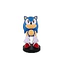 Exquisite Gaming Sonic Controller Holder, Phone Stand & Cable Guys Collectible Figure, 8 inch