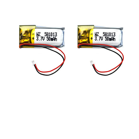 RAEWSTCO 2PCS Octelect Lithium Polymer Battery 3.7v 581013