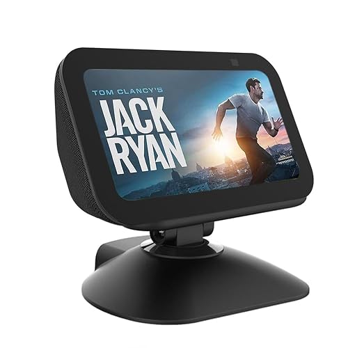 Dianves Adjustable Stand for Echo Show 5 (3rd Gen)? Tilt + Swivel Stand Multi Angle Rotation Magnetic Anti-Slip Base for Show 5,Rotatable All Around