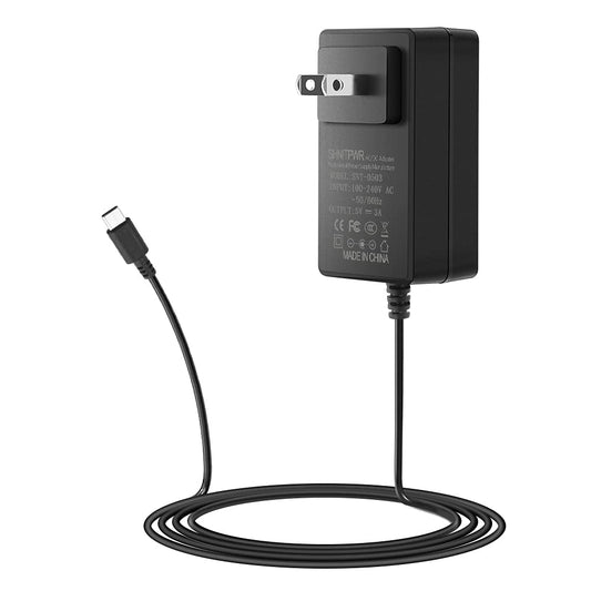 SHNITPWR 5V 3A USB C Power Supply Adapter for Raspberry Pi 4 Type C Power Converter Cord 100~240V AC to DC 5 Volt 3000mA Transformer Compatible…