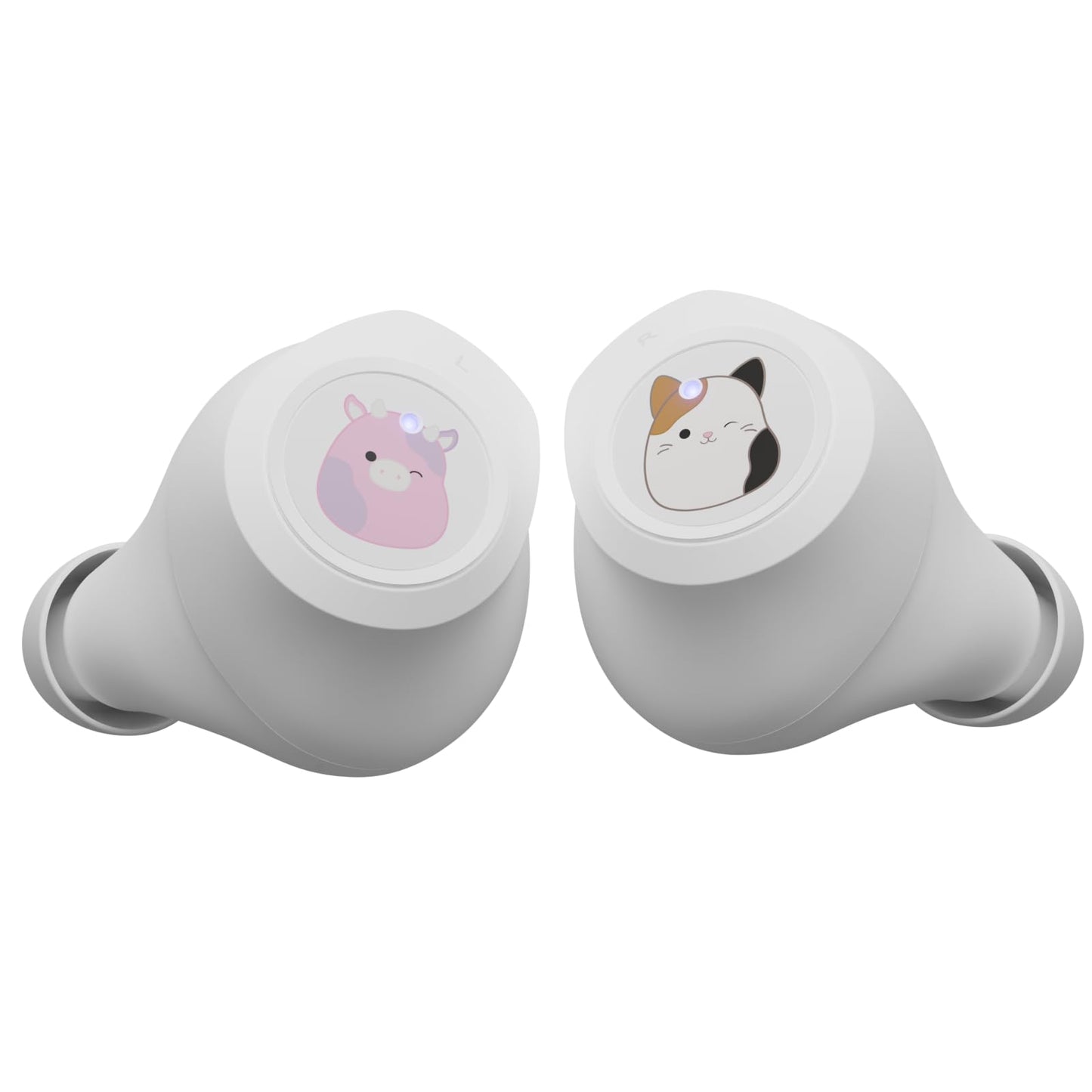 iJoy Squishmallows Bluetooth Earbuds with Charging Case- Wireless Headphones with Built-in Mic + Up to 30 Hours Playtime - Squishmallows Gifts…