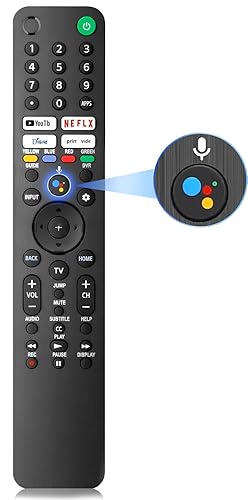 Replacement Voice Remote for Sony TV, for SonyBravia Smart TV with Voice Control, Compatible with Sony Bravia XR/XBR/KD Series 4K/ 8K LED OLED