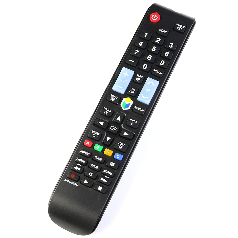New Remote Control AA59-00594A fit for Samsung Smart 3D LCD LED HDTV TV UN46D7000 UN55F7100 UN40D6000S UN55D8000 UN49KU6500 UN55F7450AFXZA PN60F5500