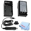 Battery Charger for Canon BP-110 Battery for Canon VIXIA HF R20, VIXIA HF R20 Red, VIXIA HF R20 Silver, R200, R21, R28, R27, R26, R206, R205 & More +