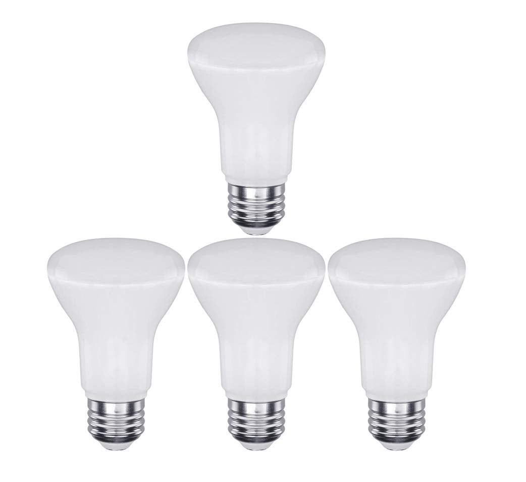 CTKcom 7W BR20 LED Light Bulb (4 Pack)- 2.5 inch 65W Equivalent Indoor/Outdoor Lighting Super Bright 6000K Daylight White 120° Beam Angle LED Indoor