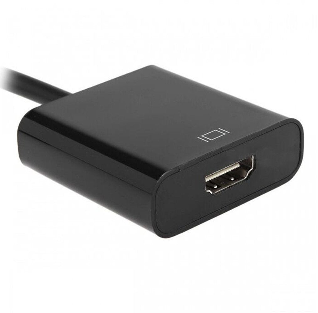 Displayport DP Male to HDMI Female Cable Converter - Black