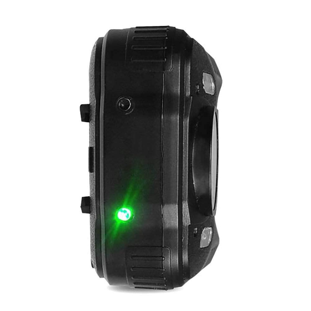 Pyle Premium Portable Body Camera - Wireless Wearable Camera, Person Worn Camera, Compact & Portable HD Body Camera, IR Night Vision, Built-in
