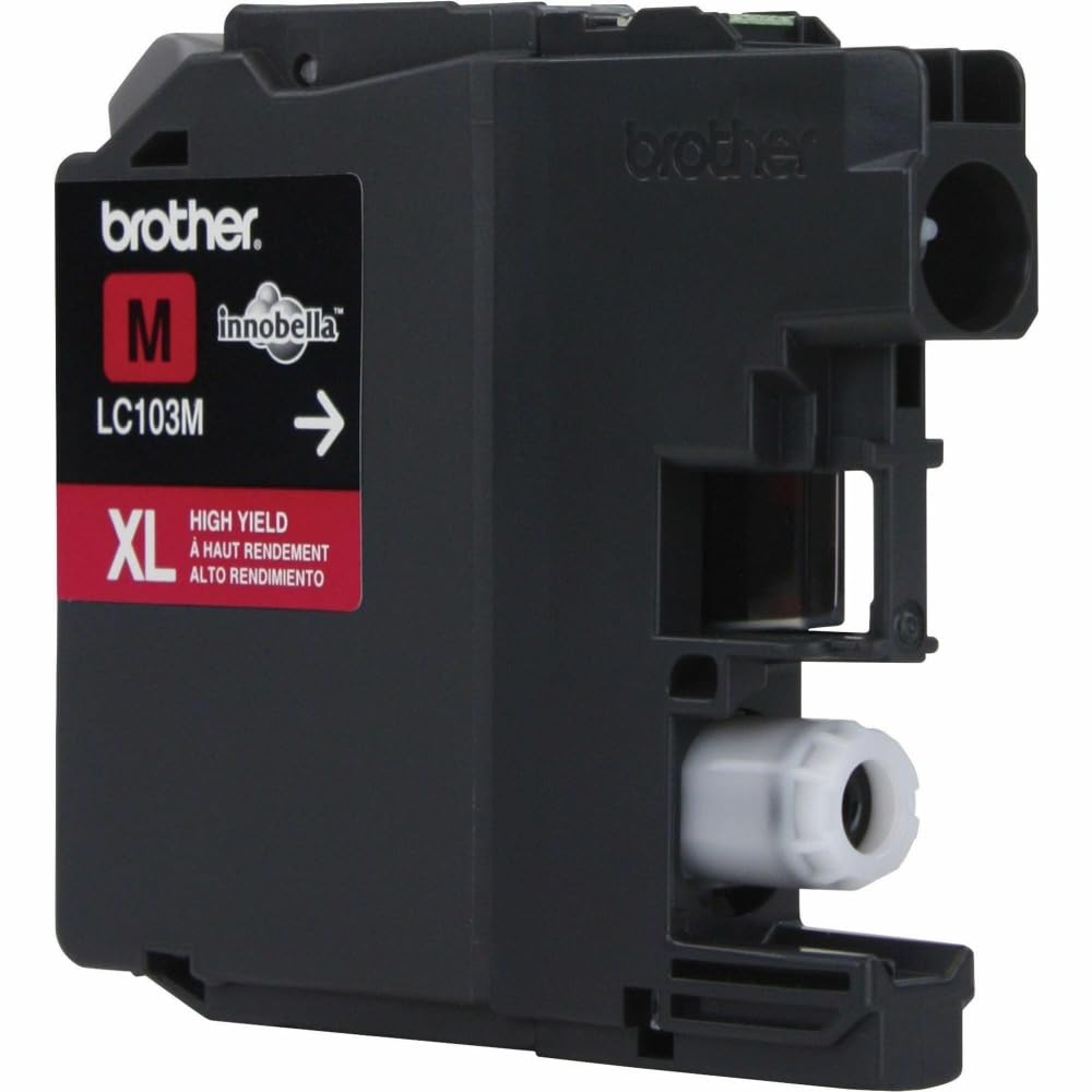 Brother International LC103M High Yield Magenta Ink Cart