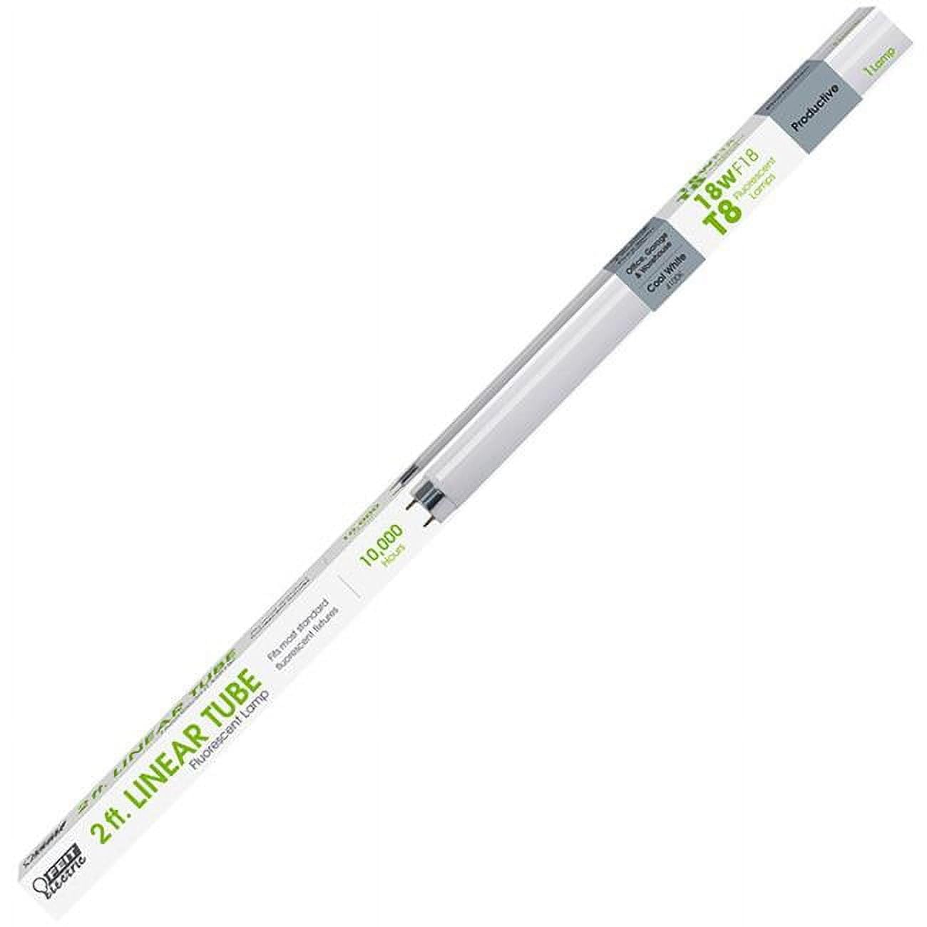 Feit Electric Co F18T8/CW/24 Fluorescent Cool White Bulb 18watt
