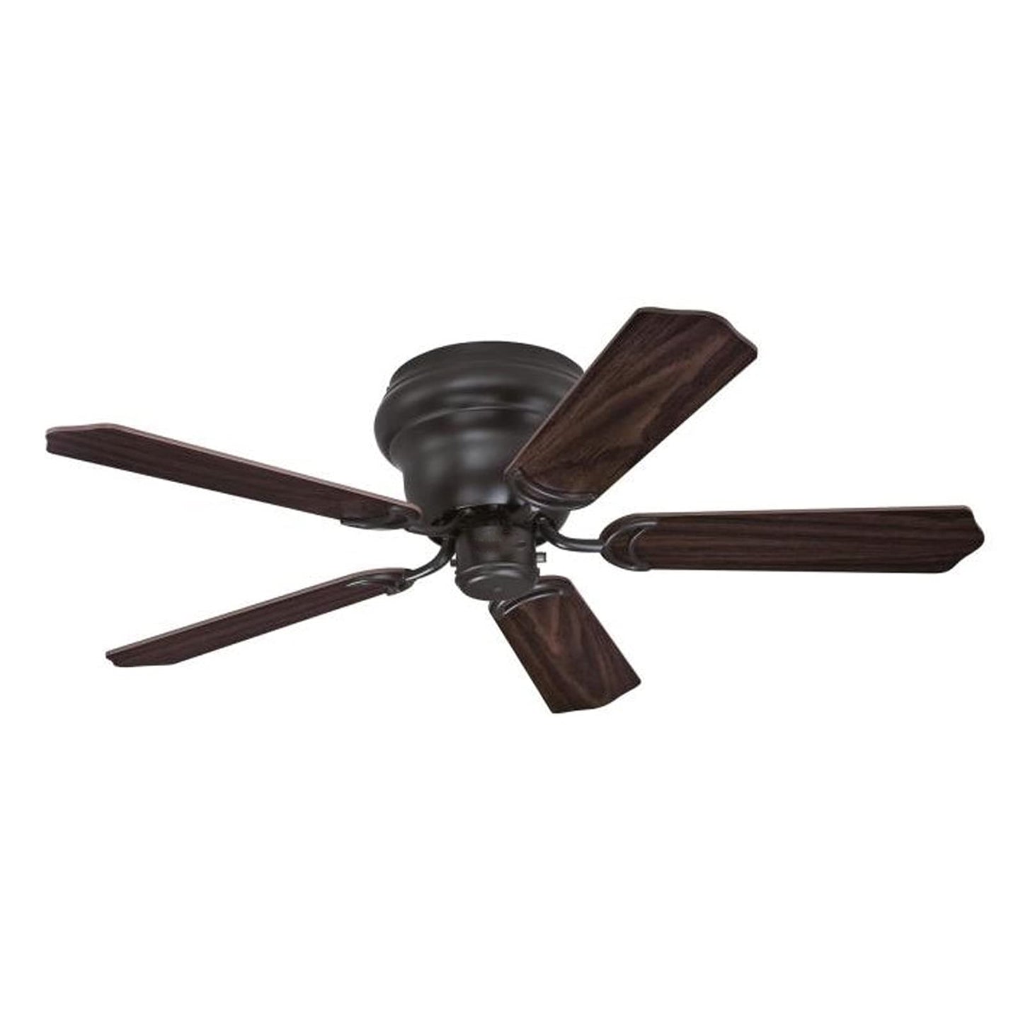 Ciata Lighting 42 Inch Contempra Trio Oil Rubbed Bronze Finish Indoor Ceiling Fan with Dimmable LED Light Fixture in Frosted Glass with Reversible