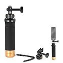Neewer Floating Hand Grip for Action Camera with Quick Release Mount Adapter, 1/4" Screw Adapter & Wrist Strap, Underwater Handle Stick Accessories