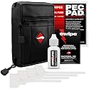 Photographic Solutions Digital Survival Kit - Type-4 (33mm) Sensor Swabs, PEC-PAD Photo Wipes, E-Wipe Packet, Aeroclipse Optic Cleaner Non-Flamable