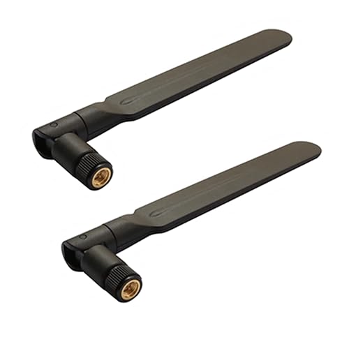 TECHTOO LTE Antenna 3G 4G Wide Band 700-2600Mhz GSM WiFi Antenna with SMA MALE Connector for CEP Router Hotspot Cellular Gateway Industrial IoT Router