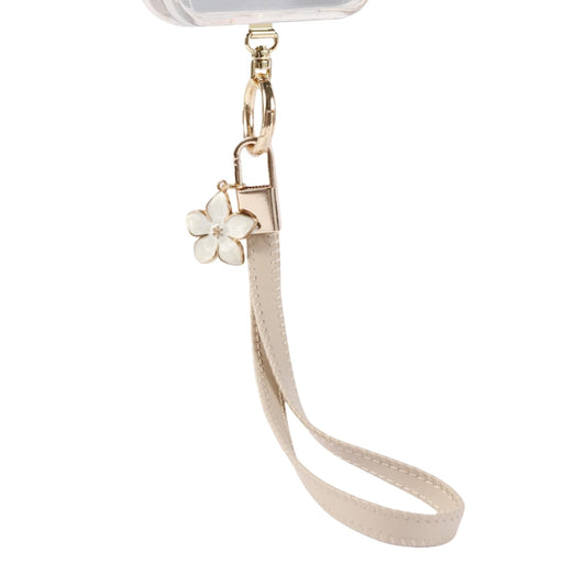 Long Pond Fashion Cell Phone Lanyard for iPhone 17 Pro Max, 16 Series, Samsung Galaxy & Most Cellphones | Detachable Leather Wrist Strap for Women |