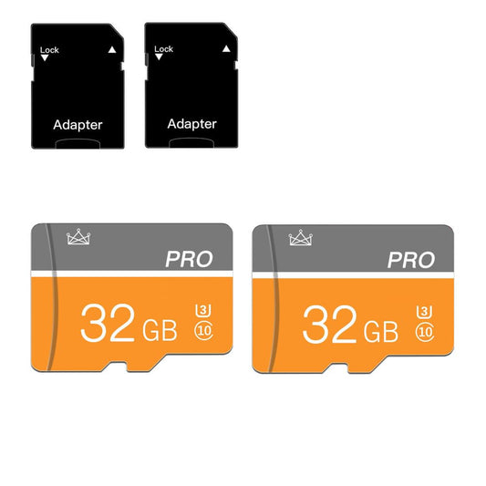 talebasic 32GB Micro Memory Card Class 10 Memory Card with Adapter Fast Speed TF Card for Tablet/Mobile Phone/Camera/Car Audio/Game Console(2 Pcs